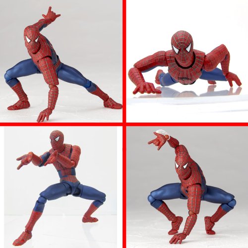 اکشن فیگور اسپایدرمن 3 برند کایودو Action Figure Marvel Spiderman Kaiyodo
