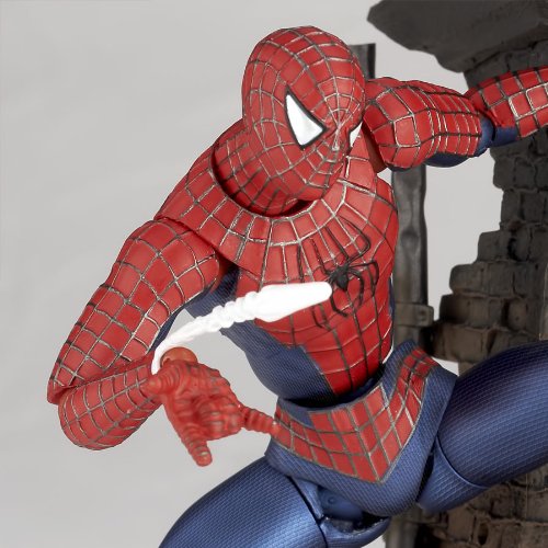 اکشن فیگور اسپایدرمن 3 برند کایودو Action Figure Marvel Spiderman Kaiyodo