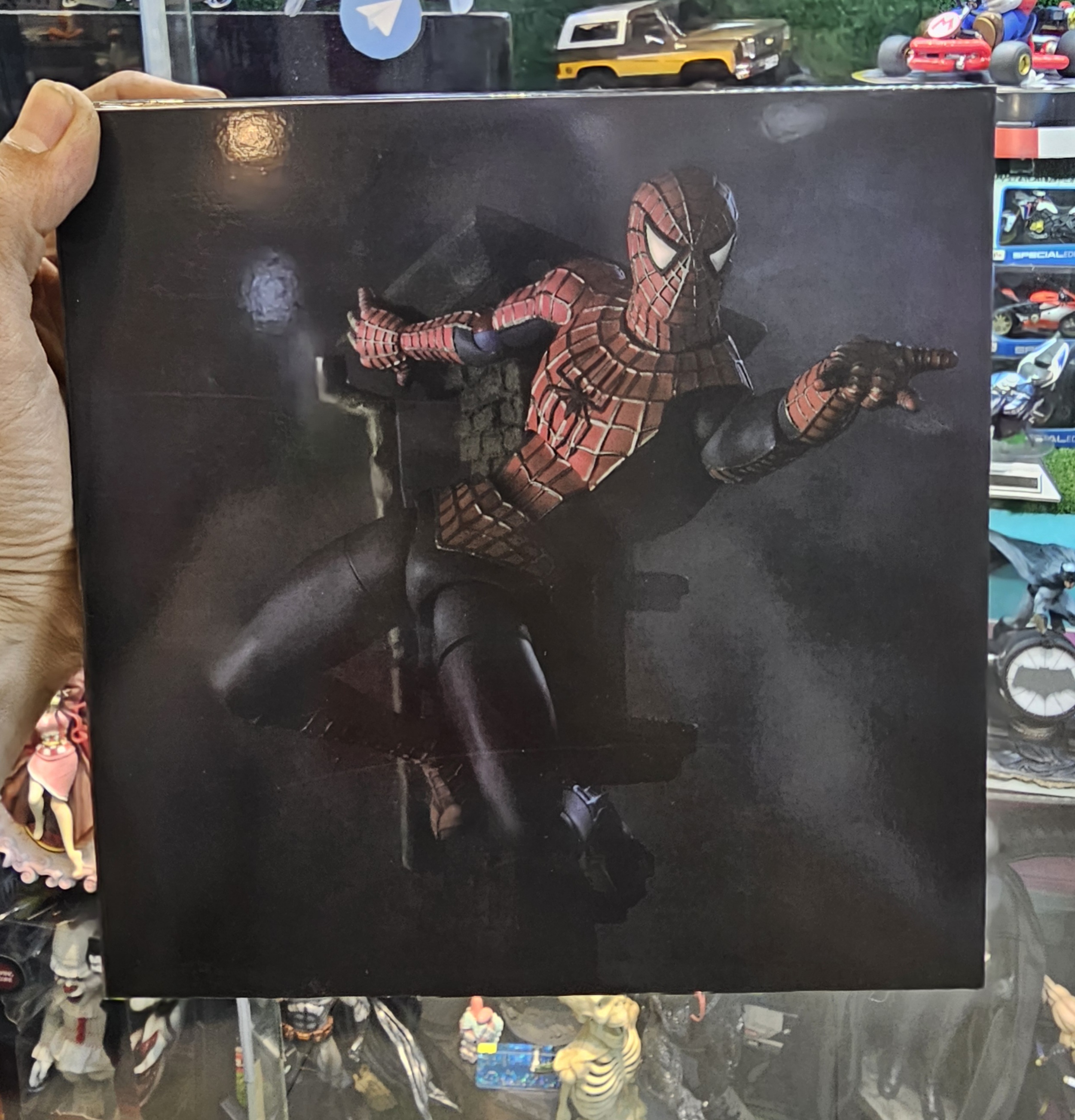 اکشن فیگور اسپایدرمن 3 برند کایودو Action Figure Marvel Spiderman Kaiyodo