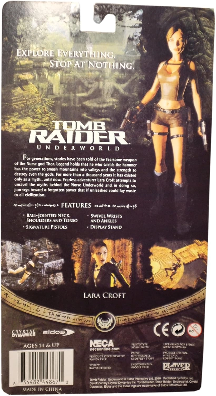 اکشن فیگور لاراکرافت تام رایدر برند نکا NECA Tomb Raider Underworld Lara Croft