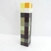 چراغ خواب مشعل ماینکرافت دیواری چند حالته شارژی 30 سانت