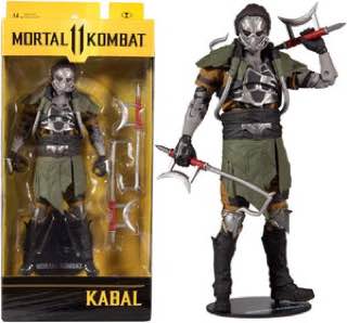 اکشن فیگور کابال سری مورتال کمبت برند مکفارلین Kabal MORTAL KOMBAT Macfarlane
