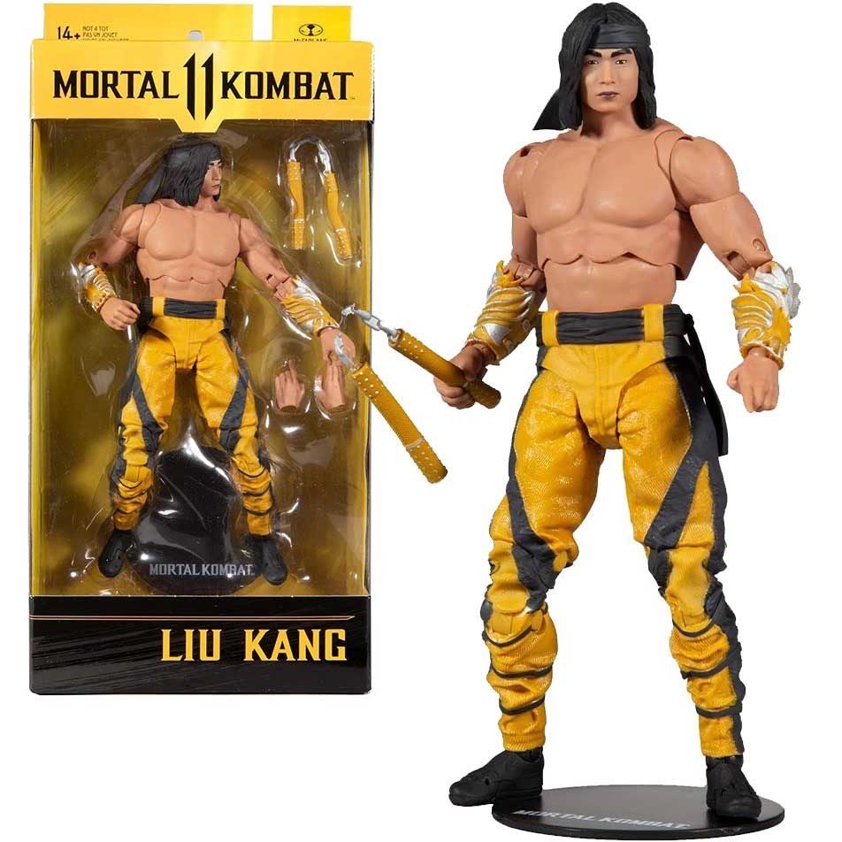 اکشن فیگور لیو کانگ سری مورتال کمبت برند مکفارلین McFarlane Toys Mortal Kombat Liu Kang