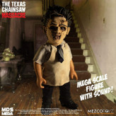 اکشن فیگور صورت چرمی برند مزکو 20 سانت Texas Chainsaw Massacre Leatherface Mezco Toys