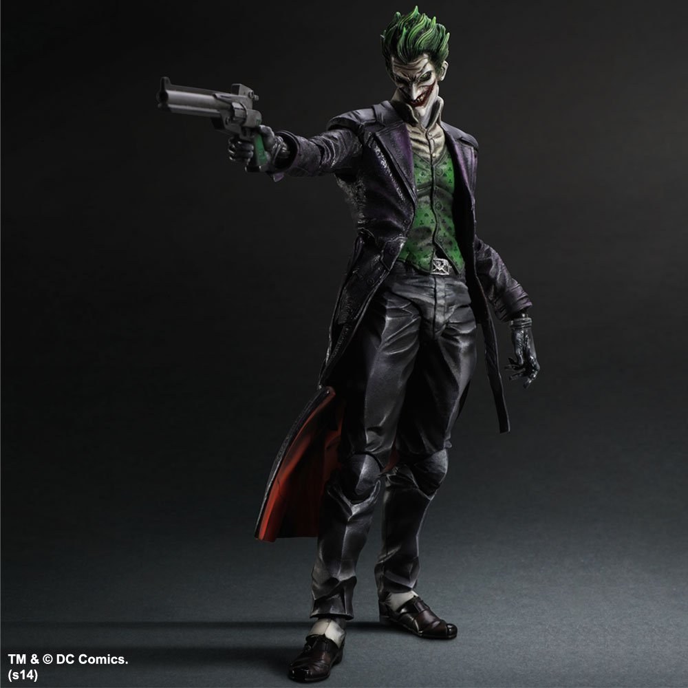 اکشن فیگور جوکر مدل آرخام اوریجینز برند پلی آرتز Joker Arkham origins play arts