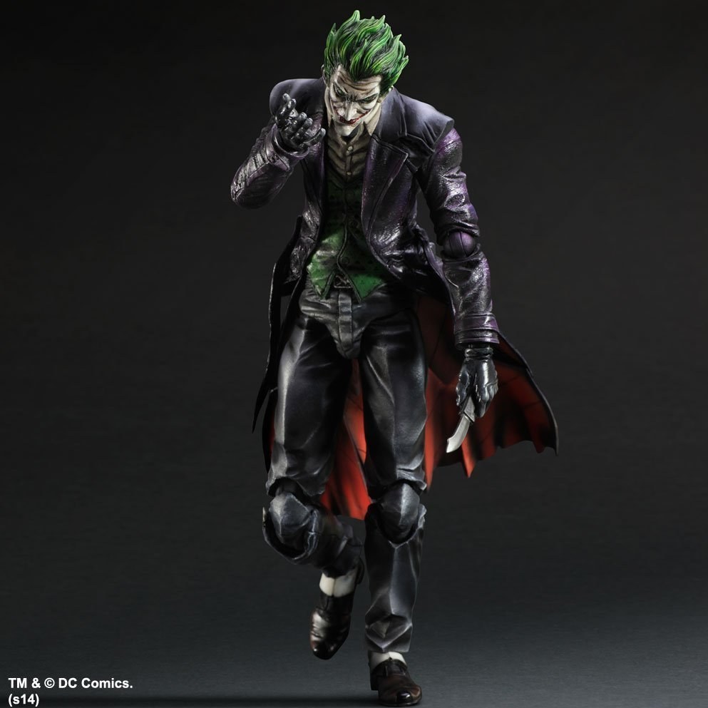 اکشن فیگور جوکر مدل آرخام اوریجینز برند پلی آرتز Joker Arkham origins play arts