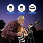 تلسکوپ نجومی با بزرگ نمایی 60X حرفه ای مدل 1003/3