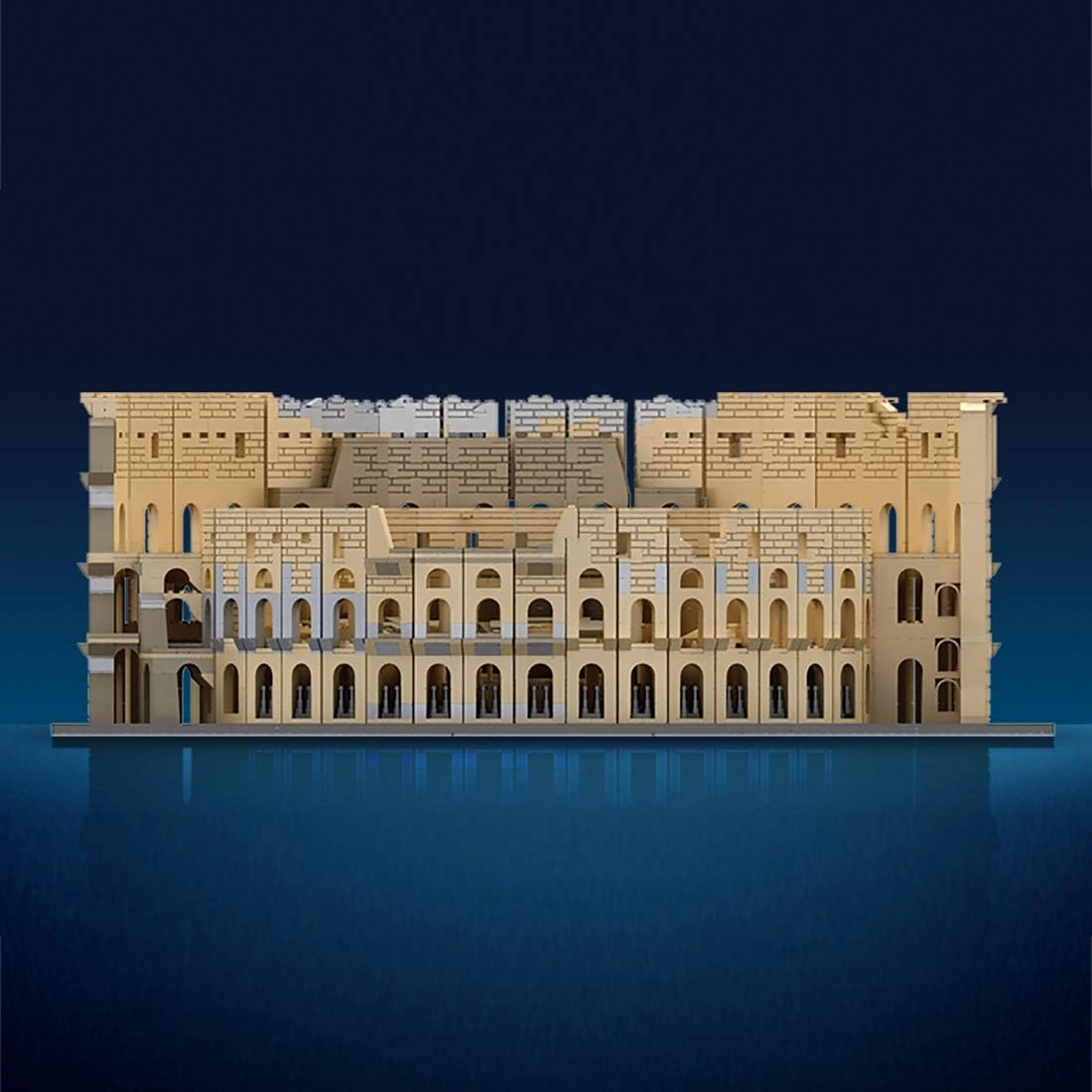 لگو آرشیتکت کولوسئوم رم باستان 6466 قطعه مدل 22002 Mould King Colosseum