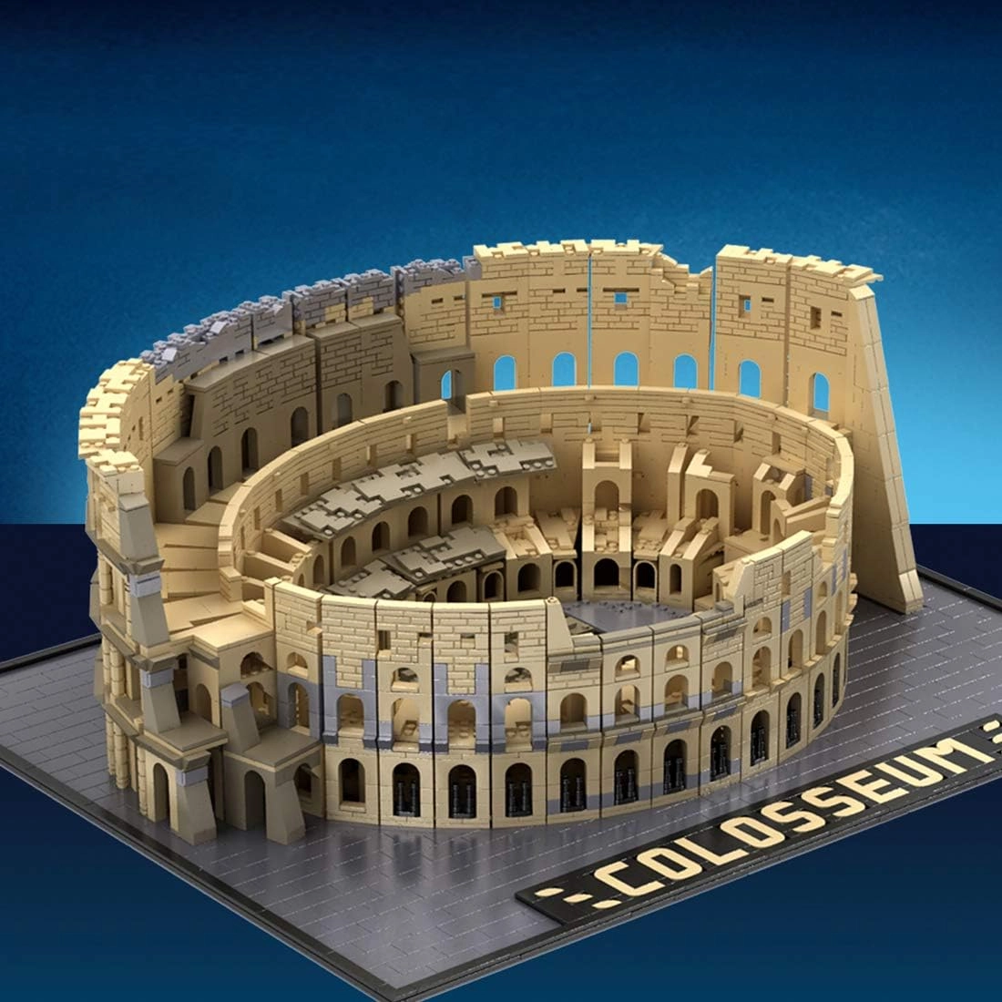 لگو آرشیتکت کولوسئوم رم باستان 6466 قطعه مدل 22002 Mould King Colosseum