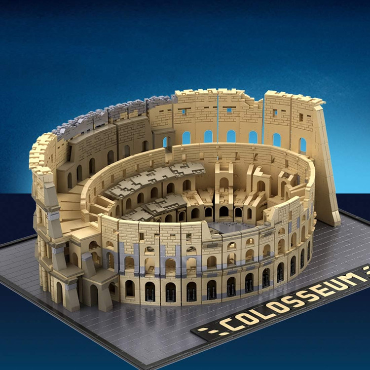 لگو آرشیتکت کولوسئوم رم باستان 6466 قطعه مدل 22002 Mould King Colosseum