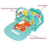 تشک بازی موزیکال نوزادی پلی جیم طرح دایناسور آبی
