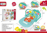 تشک بازی موزیکال نوزادی پلی جیم طرح دایناسور آبی