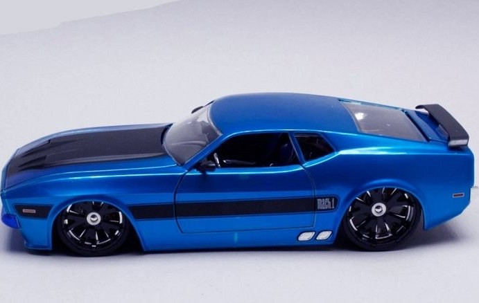 ماکت ماشین فلزی فورد موستانگ مک وان 1973 جادا 1973 FORD MUSTANG MCVAN JADA