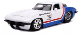 ماکت ماشین فلزی شورولت کوروت استینگ ری 1963 جادا Chevrolet Corvette sting ray 1963 JADA