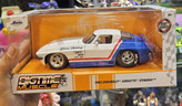 ماکت ماشین فلزی شورولت کوروت استینگ ری 1963 جادا Chevrolet Corvette sting ray 1963 JADA