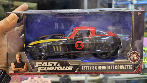 ماکت ماشین فلزی شورولت کوروت جادا Letty Chevy Corvette JADA