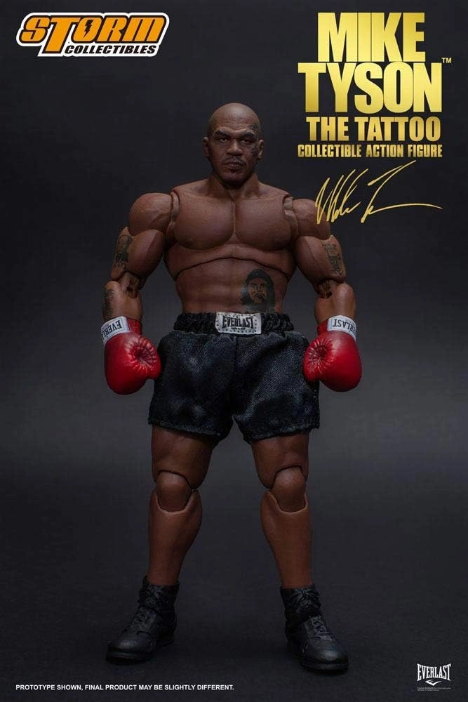 اکشن فیگور مایک تایسون مدل فاینال راند Tattoo Collectible برند استورم Mike Tyson Storm