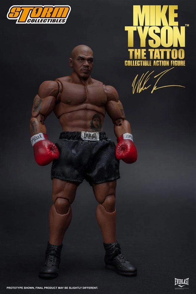 اکشن فیگور مایک تایسون مدل فاینال راند Tattoo Collectible برند استورم Mike Tyson Storm