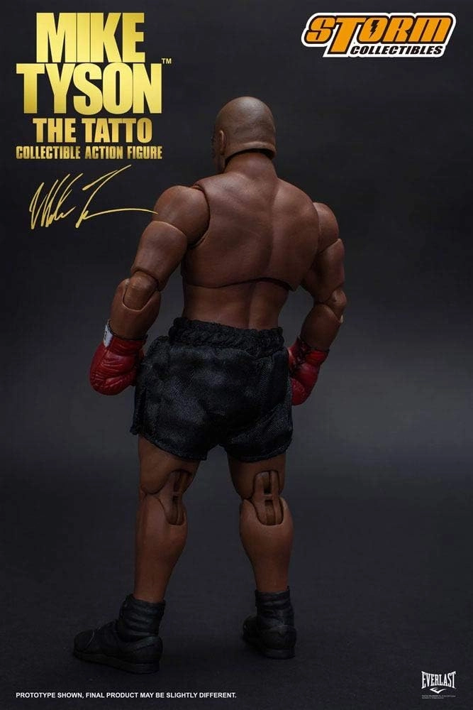 اکشن فیگور مایک تایسون مدل فاینال راند Tattoo Collectible برند استورم Mike Tyson Storm