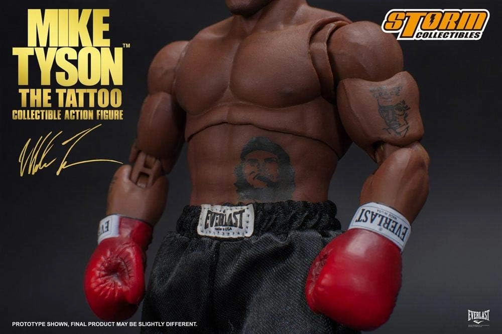 اکشن فیگور مایک تایسون مدل فاینال راند Tattoo Collectible برند استورم Mike Tyson Storm