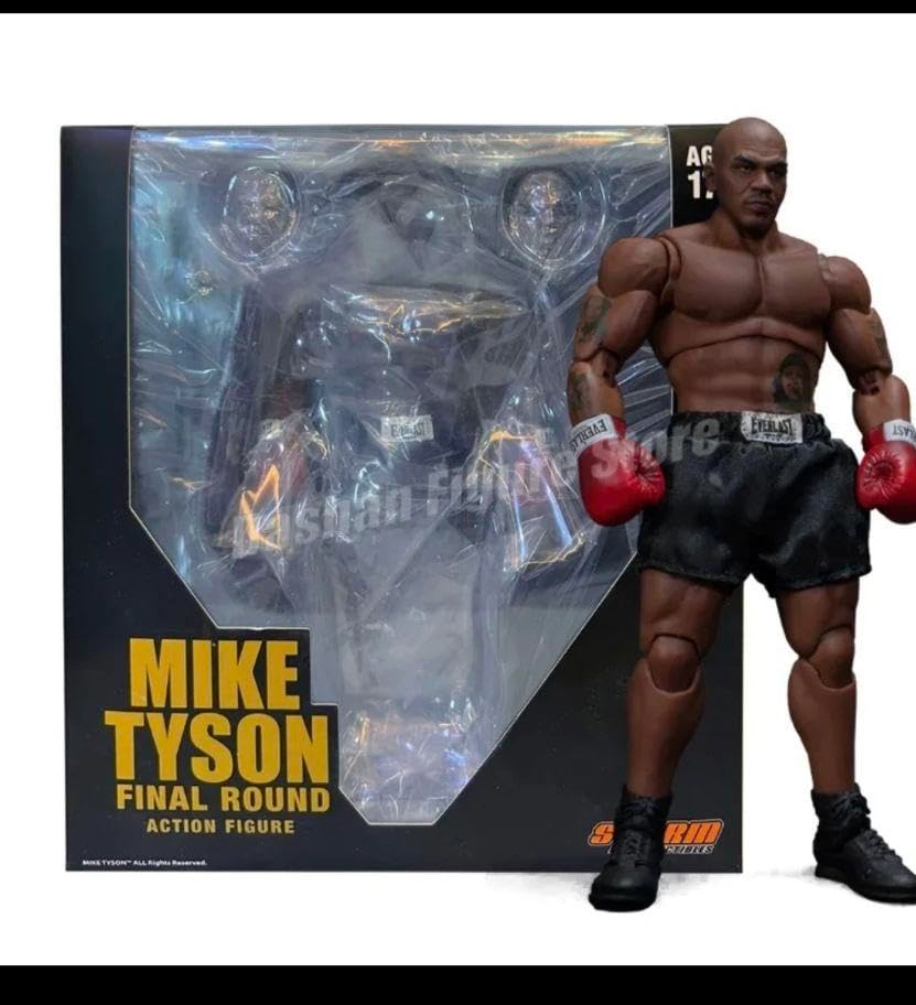 اکشن فیگور مایک تایسون مدل فاینال راند Tattoo Collectible برند استورم Mike Tyson Storm