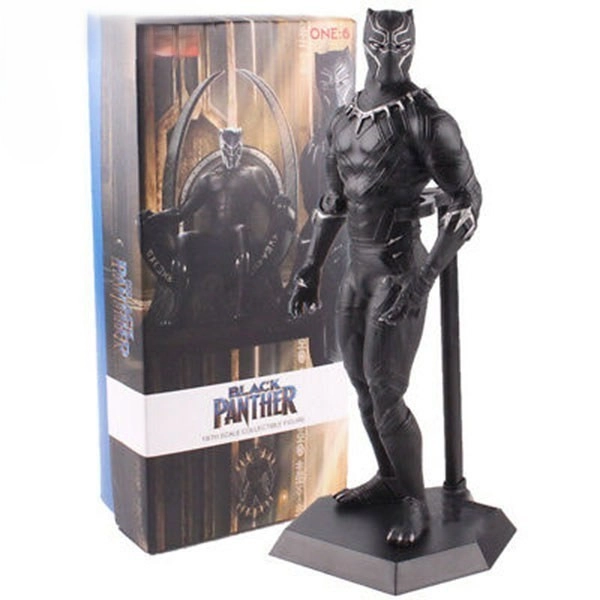 اکشن فیگور پلنگ سیاه بلک پنتر 30 سانت کریزی تویز Black Panther Crazy Toys