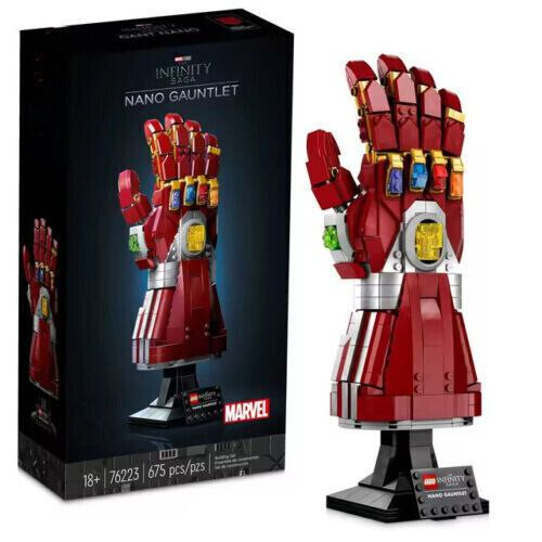 لگو دستکش نانو آهنی مارول آیرونمن 675 قطعه مدل 4315 Marvel The Nano Infinity Glove Endgame Inspired