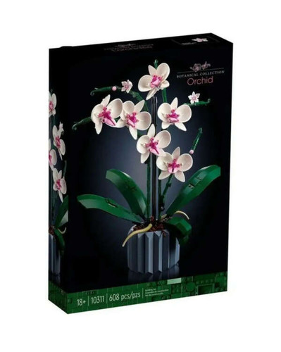 لگو گلدان و گل ارکیده 608 قطعه مدل Orchid Building 1010