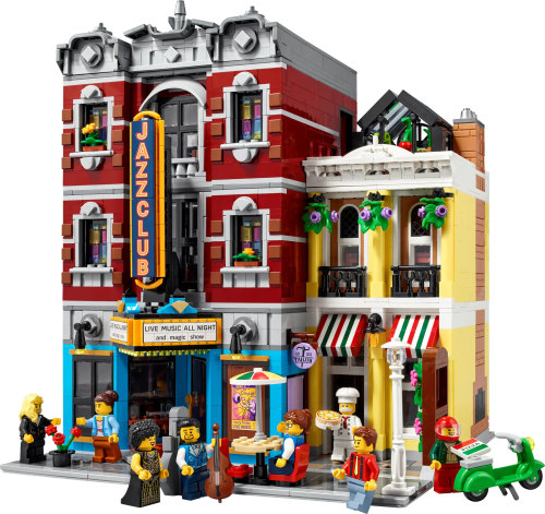 لگو ساختمان جاز کلاب 2899 قطعه مدل Lepin Jazz Club
