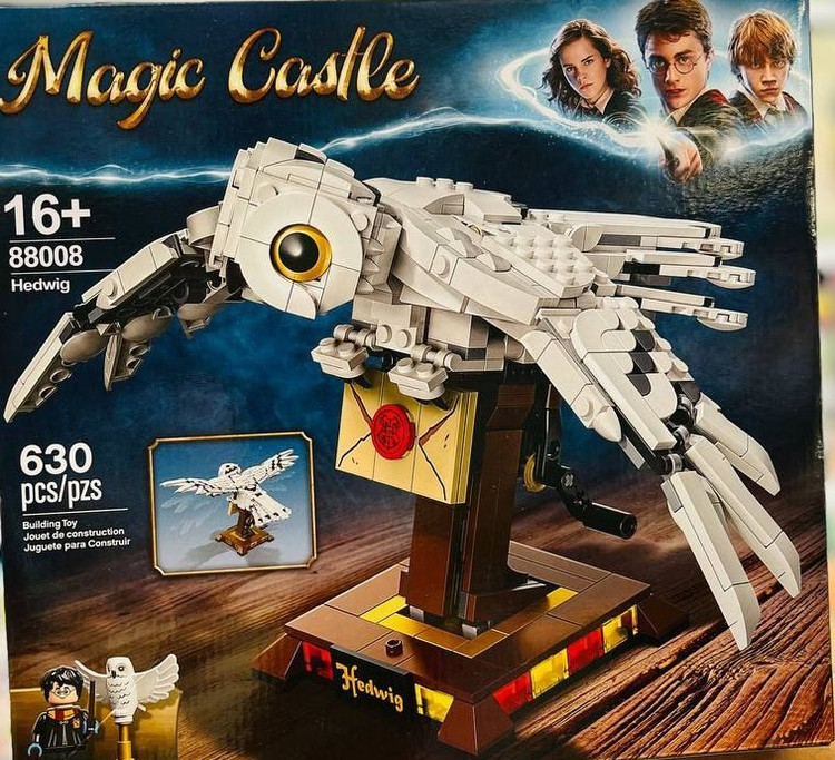 لگو جغد هری پاتر 630 قطعه مدل Harry Potter Hedwig 88008