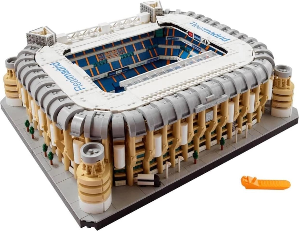لگو استادیوم رئال مادرید سانتیاگو برنابئو 5876 قطعه مدل Real Madrid Santiago Bernabeu Stadium B2355