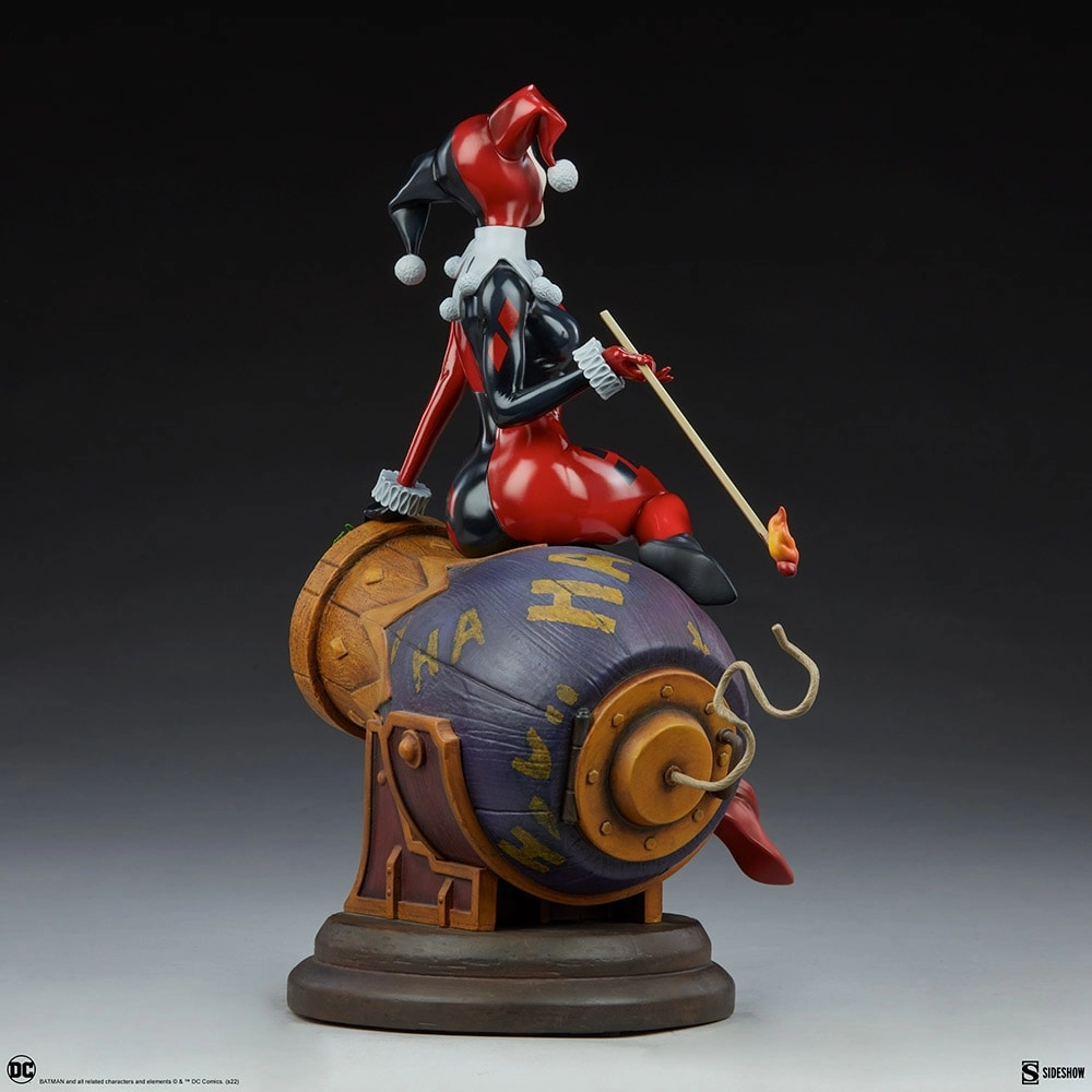 فیگور جوکر و هارلی کویین توپخانه برند سایدشو نسخه 205 از 1000 مدل Joker & Harley Quinn SIDESHOW