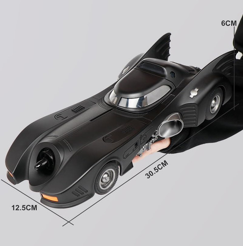 ماکت ماشین فلزی بتمن بتموبیل مقیاس 1/18 اورجینال مدل BATMOBILE 1989