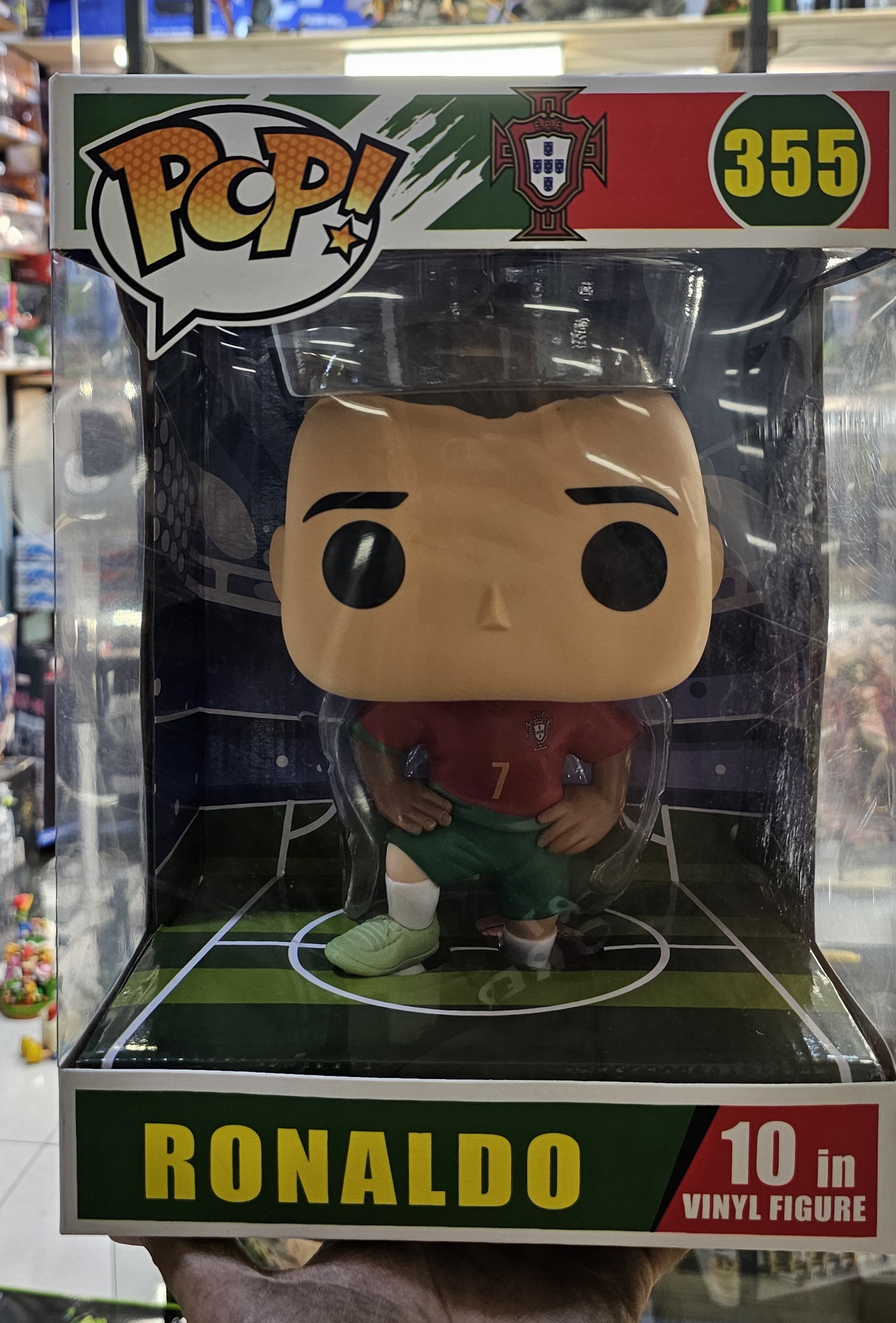 فیگور فانکو پاپ رونالدو لباس النصر بزرگ 25 سانت Funko POP ronaldo