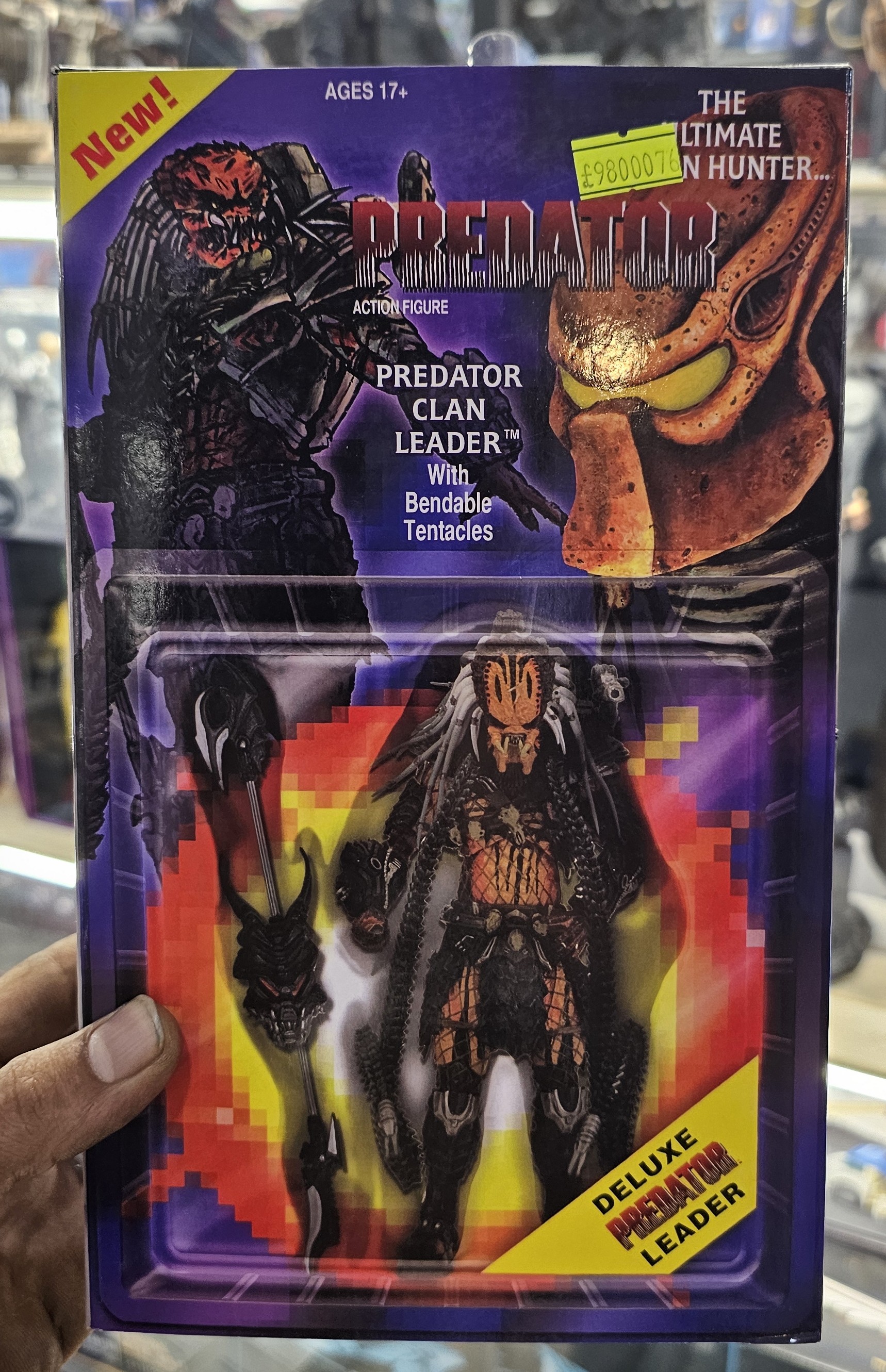 اکشن فیگور پردیتور رهبر قبیله predator clan leader Neca