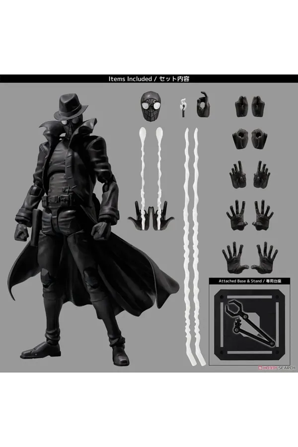 اکشن فیگور اسپایدرمن مایلز مورالز مدل Spiderman Marvel Noir Detective Miles Morales