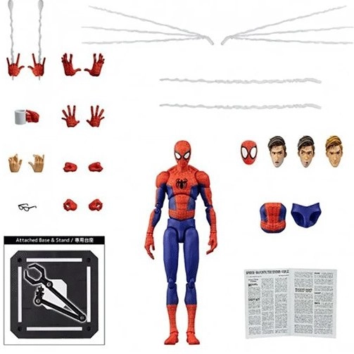اکشن فیگور اسپایدرمن پیتر پارکر مدل Into The Spider Man-Verse