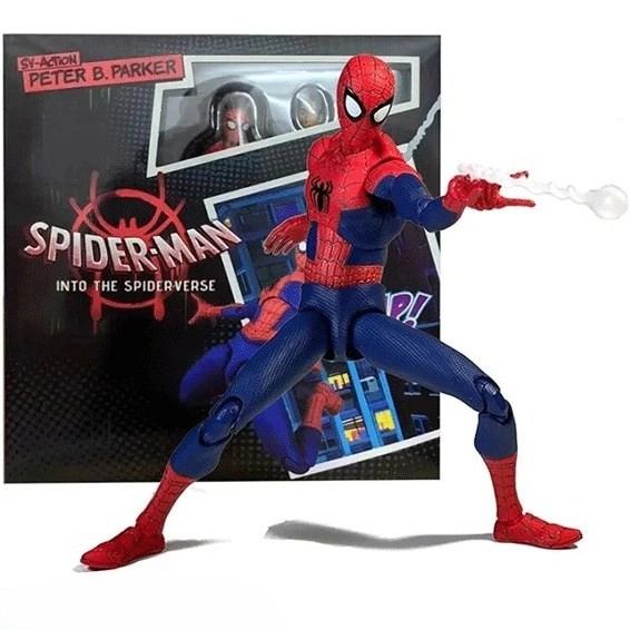 اکشن فیگور اسپایدرمن پیتر پارکر مدل Into The Spider Man-Verse