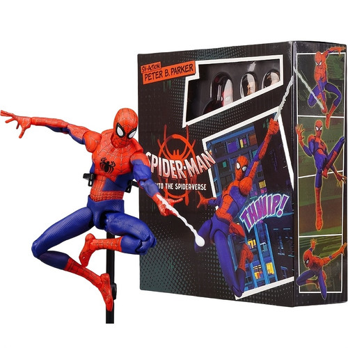 اکشن فیگور اسپایدرمن پیتر پارکر مدل Into The Spider Man-Verse