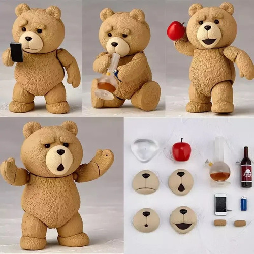 اکشن فیگور خرس تد برند فیگما مدل Teddy Bear Figure Movie TED 2