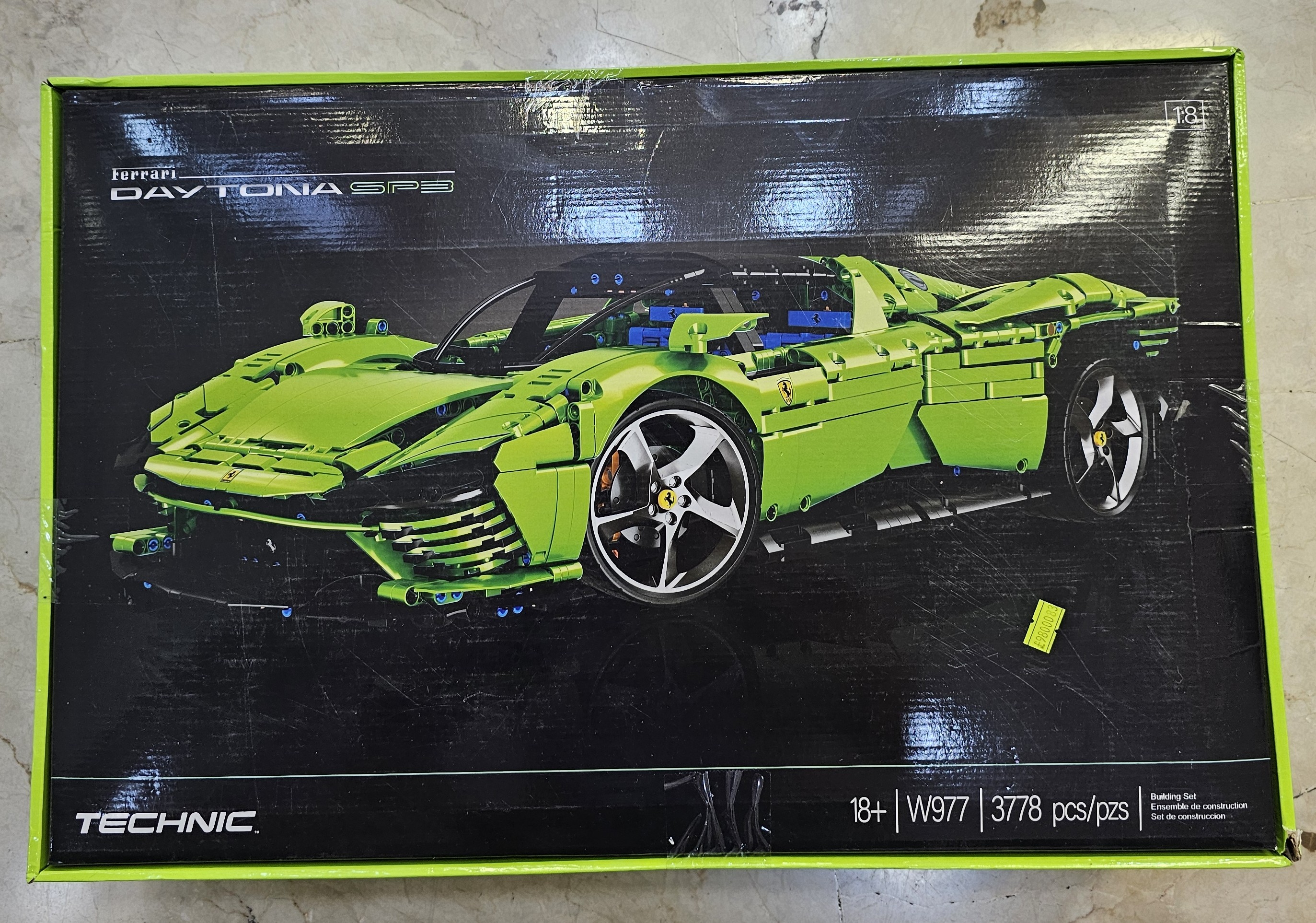 لگو ماشین فراری دایتونا 3778 قطعه مدل DAYTONA SP3 W977