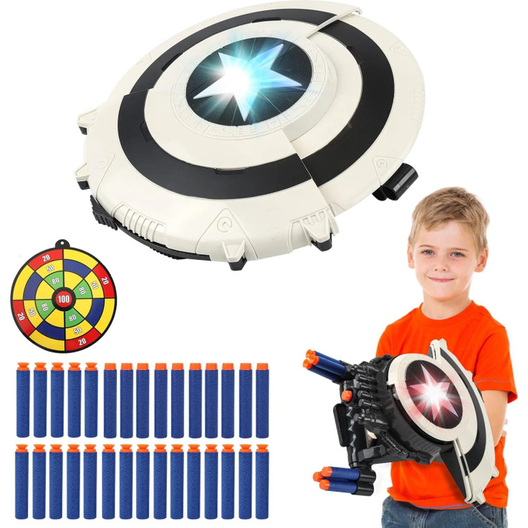 تفمگ تیر ابری مدل سپر کاپیتان امریکا بزرگ 001