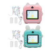 دوربین عکاسی کودک چاپ فوری پرینتر دار چراغدار 001