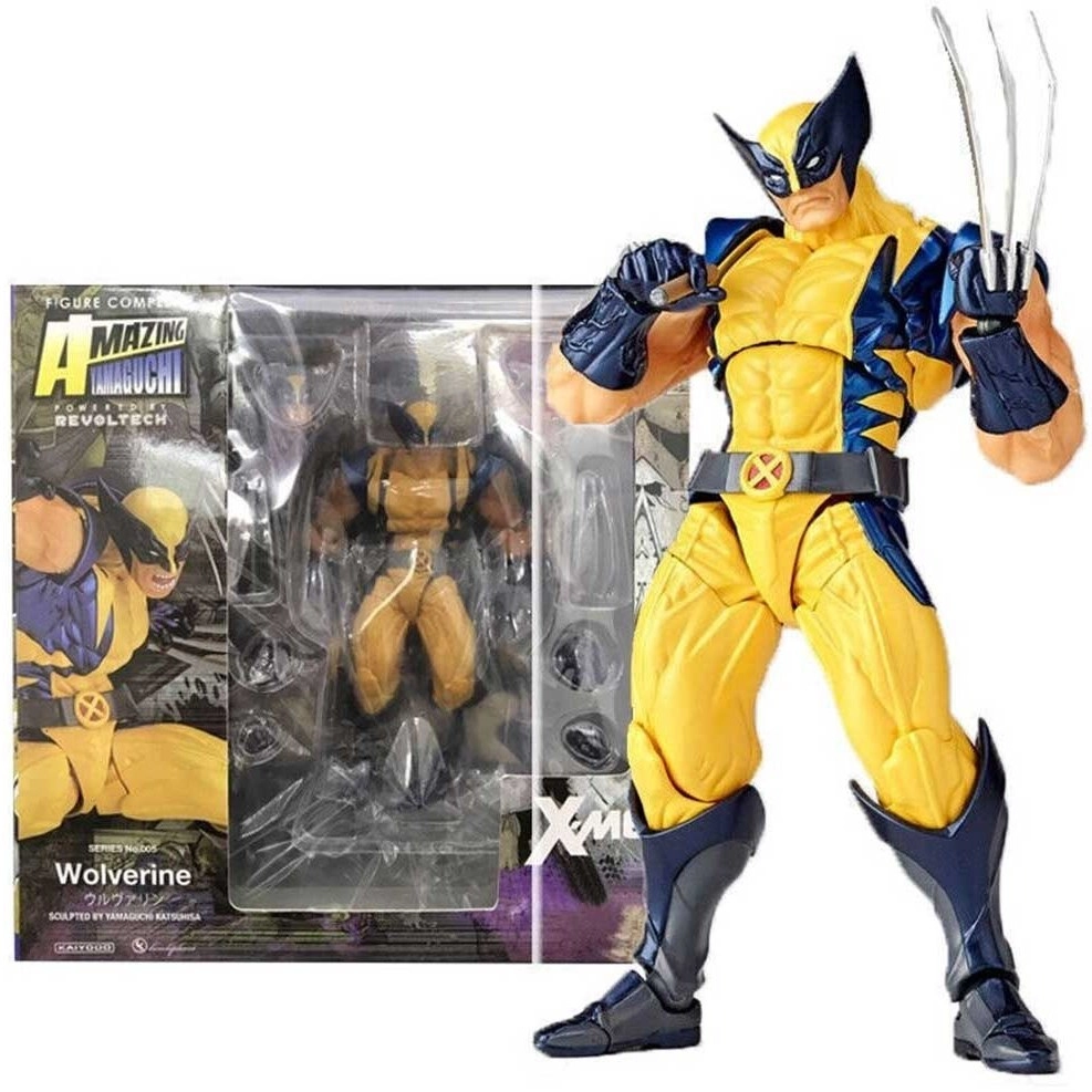اکشن فیگور ولورین ایکس من برند یاماگوچی مدل Wolverine X-man Yamagochi