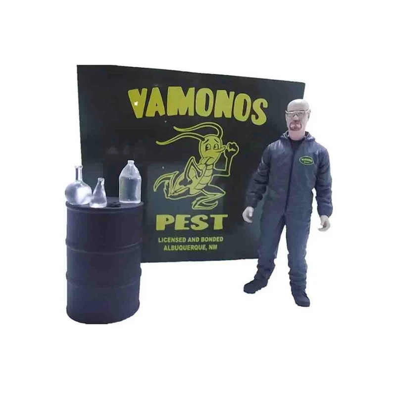 اکشن فیگور هایزنبرگ شخصیت والتروایت سریال بریکینگ بد برند مزکو Walter White Breaking Bad MEZCO