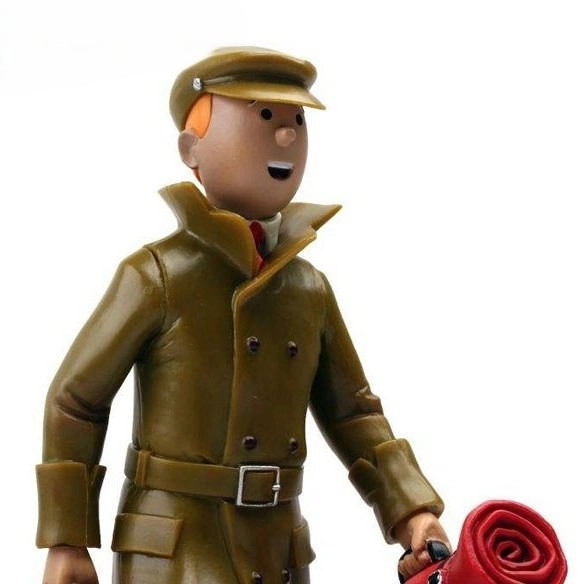 فیگور تن تن و میلو با چمدون مدل TINTIN