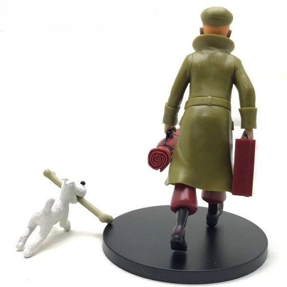 فیگور تن تن و میلو با چمدون مدل TINTIN