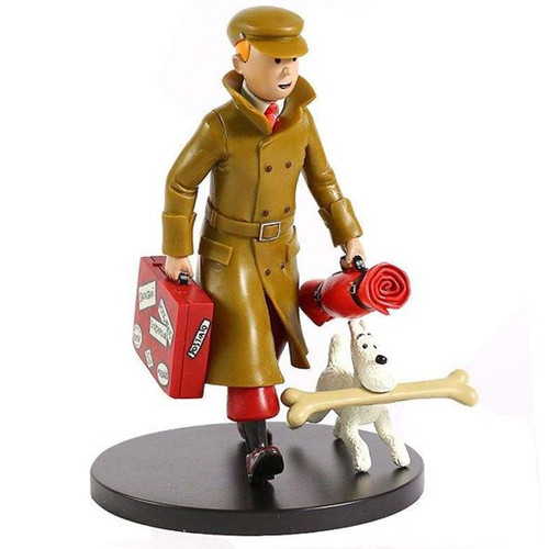 فیگور تن تن و میلو با چمدون مدل TINTIN