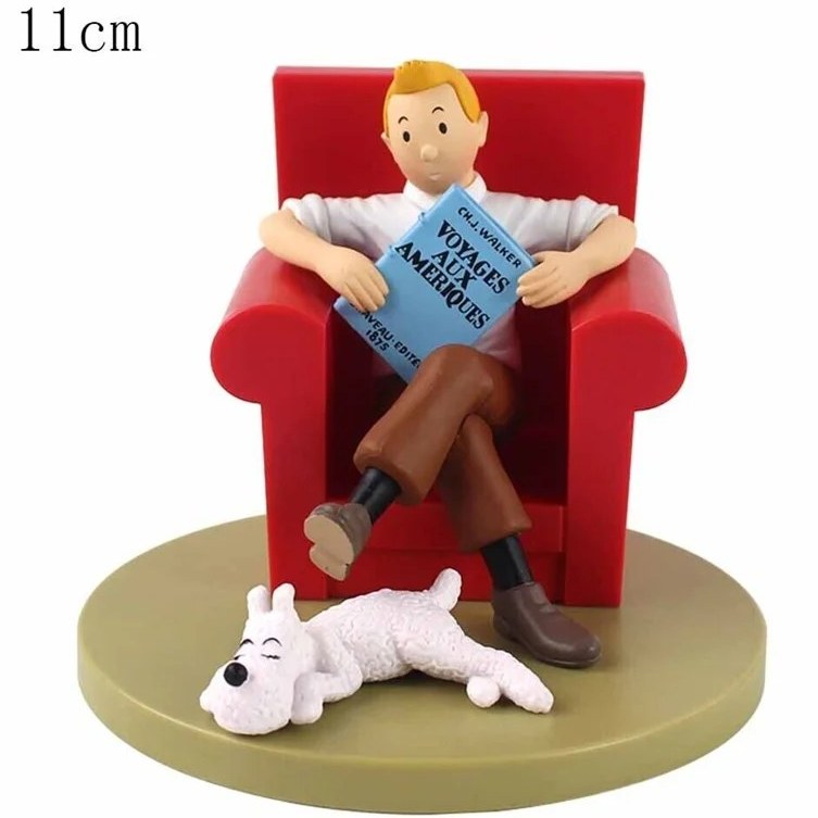 فیگور تن تن و میلو با روی مبل مدل TINTIN 01