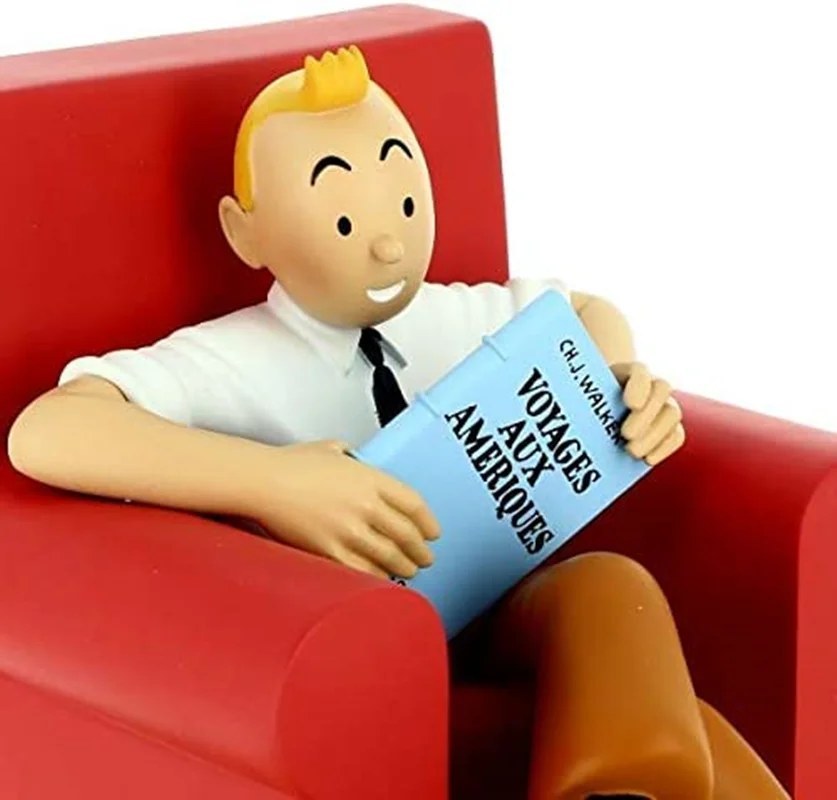 فیگور تن تن و میلو با روی مبل مدل TINTIN 01